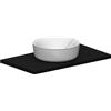 SCARABEO CERAMICHE SCARABEO - MIZU lavabo in ceramica da appoggio Ø45 cm + cover [bianco lucido] - 9001