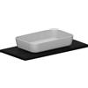SCARABEO CERAMICHE SCARABEO - MIZU lavabo in ceramica da appoggio 70x45 cm [bianco lucido] - 9007