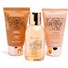 Idc Institute Scented Bath Bronze Bag 3 pz Body Lotion Shower Gel + Shampoo + Body Lotion + Beauty Cofanetto