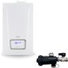 Baxi Caldaia A Condensazione Nuvola Century 35 kW con Accumulo 45 Litri Metano/Gpl Con Kit Scarico Fumi + Defangatore Omaggio ADATTATORE SDOPPIATO,