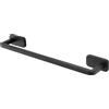 Feridras Porta Asciugamani Dimensione 45 cm in Acciaio Inox Nero