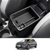 CDEFG Compatibile con Kia Stonic Rio 2018-2025 2026, Vano Portaoggetti da Bracciolo Scatola di Controllo Centrale Scatola di Organizer per Auto Stonic Rio 2026 Accessori (Nero)