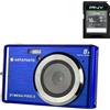 AgfaPhoto DC5200 blue + SD 16gb + astuccio