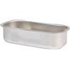 Steel Pan Plumcake Nonstick in Acciaio Inox 18/10 25x11cm