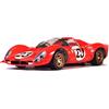 Burago Bburago - Ferrari Racing - 330 P4 Daytona 1967 - Auto in miniatura in scala 1:24 - da montare - Kit in metallo - Giocattolo per bambini - da costruire e collezionare da 5 anni