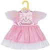 Zapf Creation Dolly Moda Vestito da Principessa per Bambole di 43Cm - per Mani Piccole, Il Gioco Creativo Promuove L'Empatia e Le Abilità Sociali, per Bambini dai 3 Anni in su - Gonna Rosa e Bianca