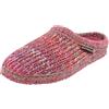 HAFLINGER Pantofole da Donna Tricoté 612085, Numero:41 EU, Colore:Arancione