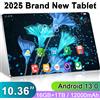 2025 Nuovo tablet PC 5G tablet da 10.36 pollici Android 16GB + 1TB ROM 16MP + 32MP Rete 12000mAh Android 13.0 Wifi Bluetooth Dual SIM