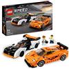 LEGO Speed ??Champions 76918 McLaren Solus GT e McLaren F1 LM, giocattolo per auto, kit modello