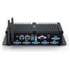 VENOEN Mini Industriale Computer i7 WIN11, Mini-PC senza ventola Core i7 8550U, 6x RS232 COM, Dual Band Wi-fi, 2x 2.5Gbit Ethernet Industrial IPC 32GB RAM 512B SSD, HD/VGA, Industriale PC Fanless