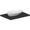 SCARABEO CERAMICHE SCARABEO - SEVENTY lavabo in ceramica da appoggio 41x22 cm [bianco lucido] - 8093