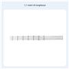Gamba pieghevole per ponteggio regolabile tubo quadro 25mm