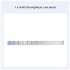 Gamba pieghevole per ponteggio regolabile tubo quadro 25mm