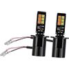 TOTMOX Coppia di lampadine da 12 V 160 W H3 LED fendinebbia di ricambio, super luminose 6000 K bianco luci di marcia diurna lampadine