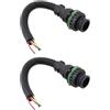 VGOL 2 connettori a 6/7 pin per luci posteriori posteriori maschio di riparazione connettori di ricambio 967650-1 962999-1 compatibile con MAN compatibile con DAF compatibile con Sprinter compatibile