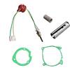 TOTMOX 12V 2KW/5KW Riscaldatore di Parcheggio Ceramica Candeletta Kit per Auto Auto Camion Barca, Universal Car Air Diesel Heater Service Kit Sostituire Accessori