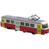 Ornamento del modello di tram classico 1/90 con 2 decorazioni decorazioni con