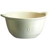 Emile Henry EH022149 - Ciotola per gratinare, Ceramica, Bianco argilla, 0,55 litri