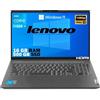 Lenovo Notebook SSD Intel i3 di 13Th, Display da 15,6 FULL HD 1920x1080, Ram 16 Gb DDR4, SSD M2 500Gb, lan, wifi,bt, Webcam, Win11, Pronto All'uso, Gar Italia