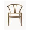 Carl Hansen & Søn Sedia in legno con seduta intrecciata CH24 Wishbone Chair