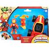 HASBRO HABASRO G1257 IRON MAN CON VEICOLO