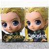 BANPRESTO Q Posket Harry Potter Draco Malfoy Figure Set di 2 Banpresto Qposket Authenti JP