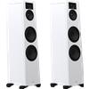 INDIANA LINE LIRA 6 BIANCO COPPIA DIFFUSORI DA PAVIMENTO 3 VIE BIANCO