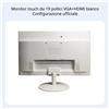 Display touch screen capacitivo multi-touch 17" commerciale