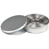 Fdit 12 pezzi Coppapasta Rotondo Acciaio Inox Tagliapasta Aperta Tondo Stampi per Biscotti Formine Regolabile Versatile Set Coppapasta Tondi Metallo Anelli con Contenitore Scatola