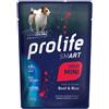 Prolife Cane Smart Adulto Mini Manzo & Riso Busta 100 Gr