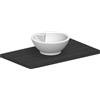 SCARABEO CERAMICHE SCARABEO - LUNA lavabo in ceramica da appoggio Ø40 cm [bianco lucido] - 8003