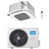 Midea Climatizzatore Condizionatore Midea Cassetta 4 vie Breezeless+ Compatta R32 12000 BTU MCA4U-12HRFNX(GA) INVERTER Classe A++/A+