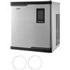 VEVOR Testa per Macchine per Cubetti di Ghiaccio Commerciali, in Acciaio Inox da 136 kg con Pannello di Controllo Intelligente, Autopulente, Spessore Regolabile, per Ristoranti, Bar, Solo Testa