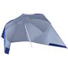 Outsunny Ombrellone Tenda Parasole 2 in 1 da Giardino Spiaggia Protezione UV 50 in Poliestere Ferro con Borsa di Trasporto 210x 222cm|Aosom