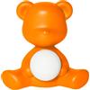 QEEBOO LAMPADA TEDDY GIRL, A LED RICARICABILE 25001 ARANCIONE