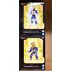 BANPRESTO Dragon Ball Z Super Saiyan Vegeta Trunks Figure Set di 2 Clearise Banpresto N JP