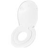 Cornat, Family Neo, sedile per WC, con sedile WC per bambini integrato, abbassamento automatico, materiale termoplastico, 1 pezzo, KSFAMN00