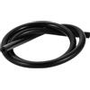 Hihaha Tubo in Silicone per Aspirazione Tubo per Linea di Aspirazione Automobilistica Ad Alta Temperatura 3.3FT 3/16 5mm ID 3.5mm Spessore 1 Pezzo Nero