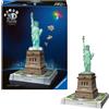 Ravensburger Puzzle 3d iconico: statua della libertà - replica dettagliata in un affascinante modello puzzle 3d