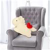 Peluche a forma di cavallo, decorazione per il capodanno cinese, per