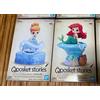 Banpresto Q posket Personaggi Disney Ariel Cenerentola Figure A Set Sirena Qposket Nuov...