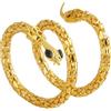 W WIDMANN MILANO Party Fashion 03243 - Bracciale serpente oro, gioielli, bracciale Egitto, Roma, Cleopatra, Carnevale, festa a tema