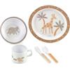 Jane Set Pappa Completo Wild Animal in Melamina di Jane