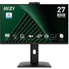 MSI MONITOR 27 LED IPS 16:9 QHD 1MS 250 CDM, PIVOT, USB-C DOCK, DP/HDMI, MULTIME
