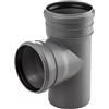 Wavin Tee Ridotto 87°30' Wavin ad Innesto PP ED TECH Disponibile in Vari Diametri