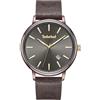 Timberland Orologio Analogico al Quarzo Uomo con Cinturino in Pelle TDWGB2182803
