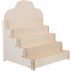 Espositore Per Biglietti Di Auguri Legno Rack Carte Titolare Della Foto