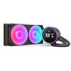 NZXT Kraken Core 240 RGB - Raffreddamento a liquido CPU AIO 240 mm - Radiatore 240 mm - Ventola Single-Frame da 240 mm - Compatibile con Intel® LGA 1851/1700/1200/115X e AMD® AM5/AM4 - Nero