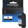 PrintAbout Cartuccia compatibile HP 15 (C6615DE) - Nero