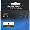 PrintAbout Cartuccia compatibile Epson T028 (C13T028401) - Nero